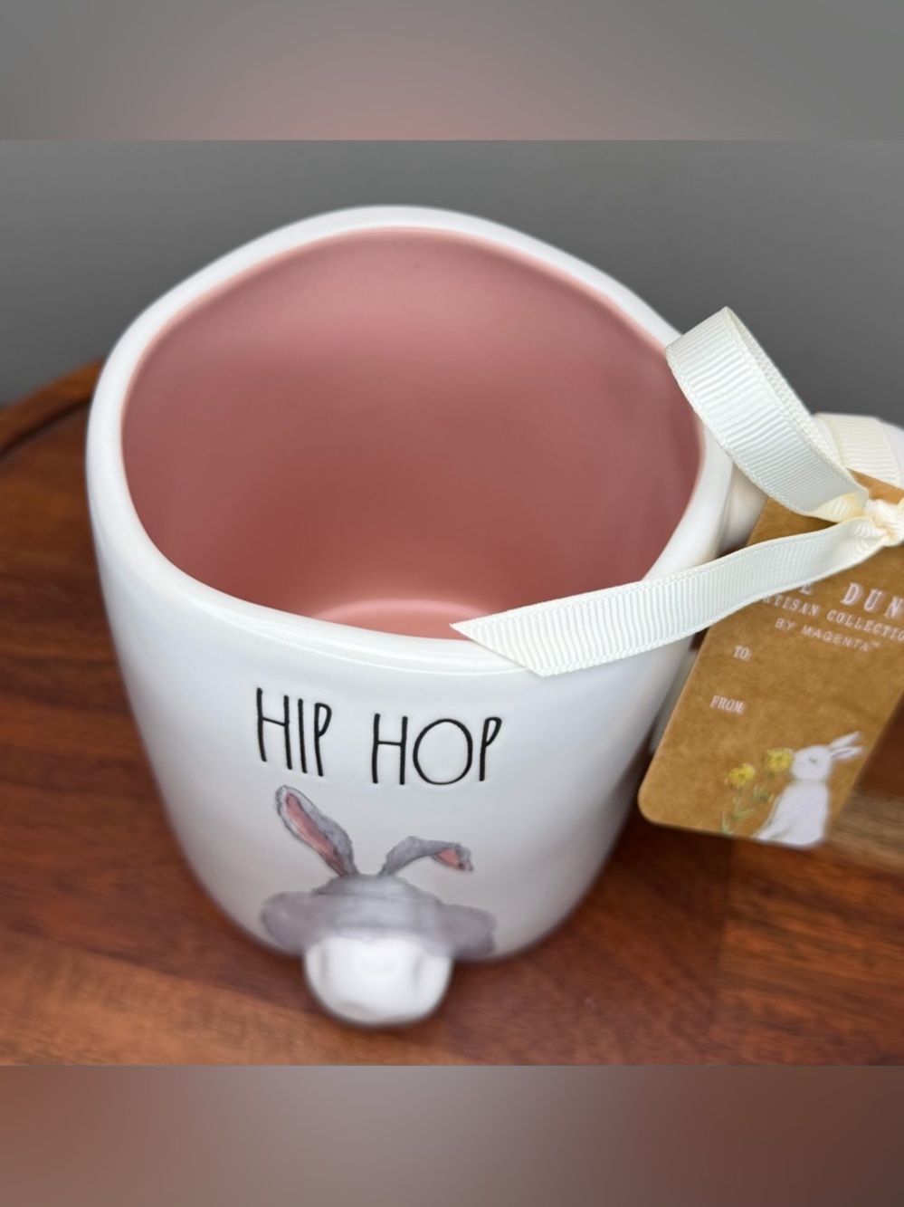RAE DUNN hip hop bunny 3D mug, NWT - Picture 7 of 10